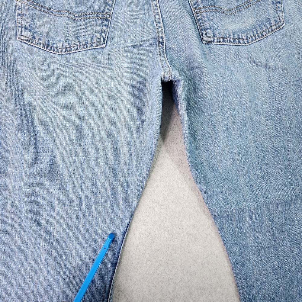 Tommy Hilfiger Denim Relaxed Freedom Jeans Mens 35x30‎ Blue Straight Leg Denim - Picture 14 of 16